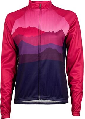 Primal Women's La Plata Heavyweight L-S Jersey  - Rose, Rose