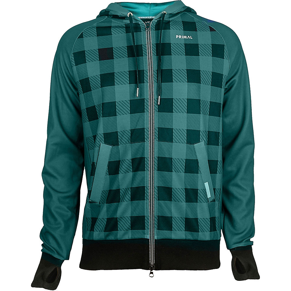 Primal Bross Tracer Hoodie 2018 - Teal - XL