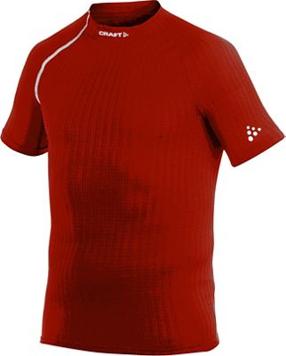 Maillot de corps Craft Active Extreme CN (manches courtes) - Rouge brillant - XS, Rouge brillant