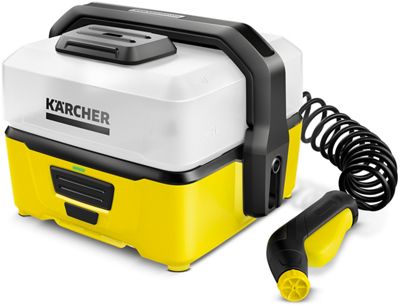 Nettoyeur haute pression Karcher OC3 (portable) - Jaune - 4 Litre Water Tank