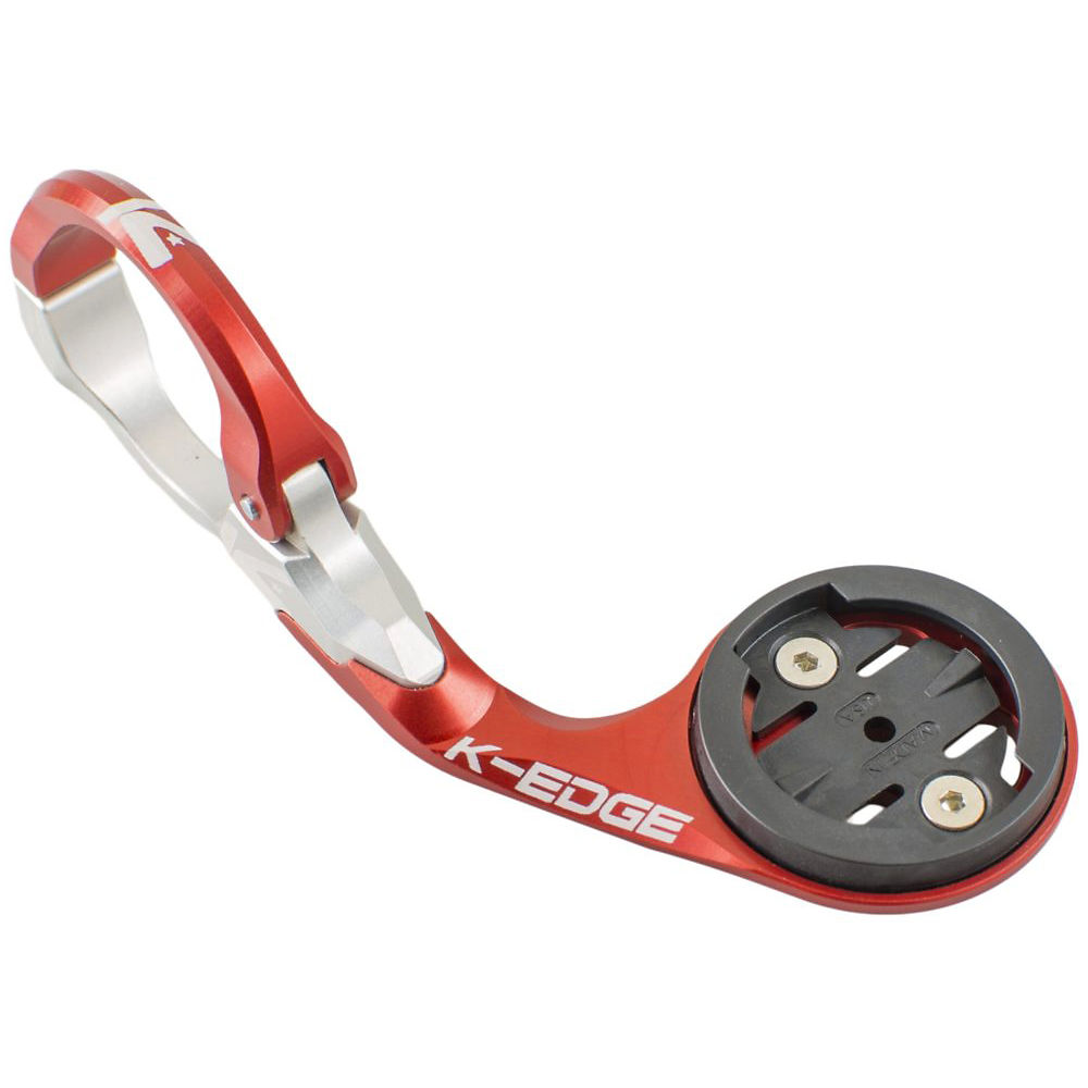 Support K-Edge Garmin Race (anodisé) 2018 - Rouge, Rouge