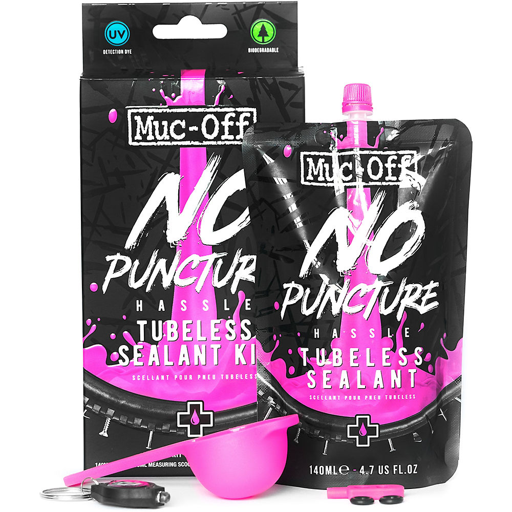 Muc-Off No Puncture Hassle 140ml Kit - Noir, Noir