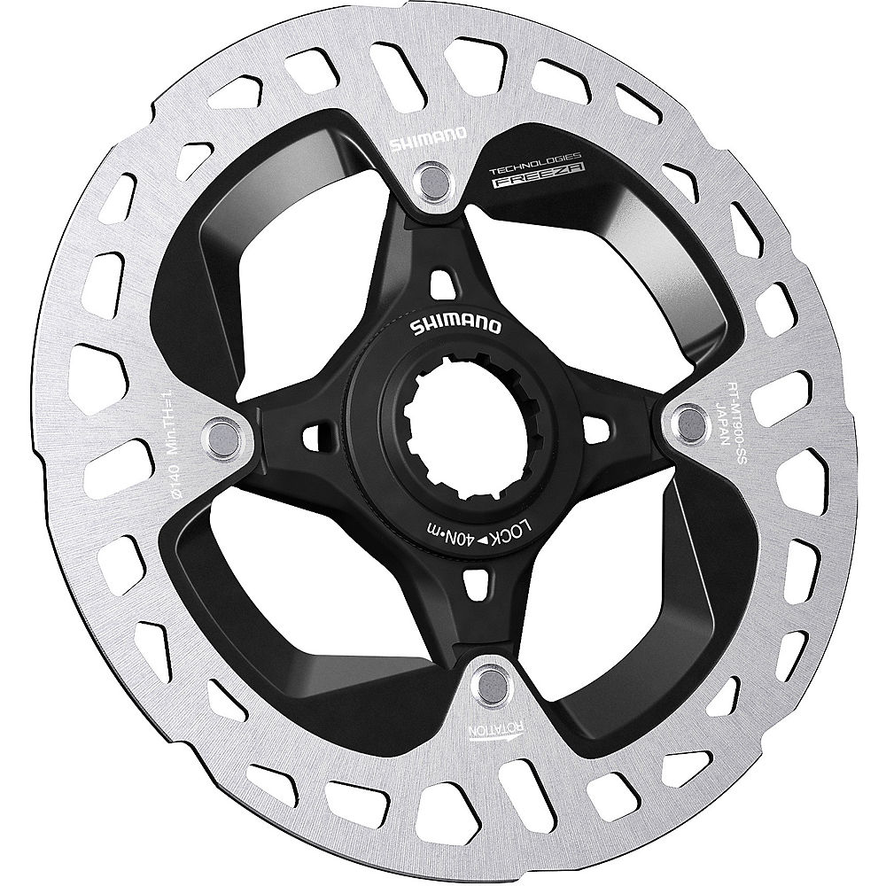 Disque de frein Shimano XTR M900 Ice Tech Freeze (center lock, à disque) - Noir - 140mm, Noir
