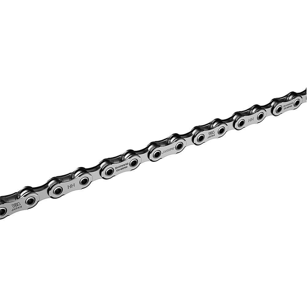 Chaîne Shimano XTR M9100 (12 vitesses, Quick-Link) - Argent - 126 Links, Argent