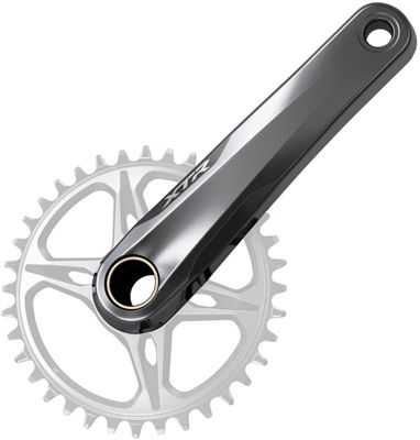 Shimano XTR M9100 MTB Crankset - Gris, Gris