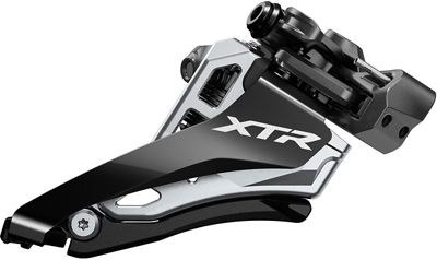 Shimano XTR M9100 2x12 Speed Front Derailleur - Grey - E-Type Mount - Side Swing, Grey