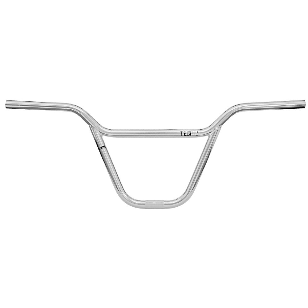 Blank Tech Two-Piece Handlebar - Chrome - 22.2mm, Chrome