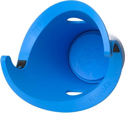 Cycloc Solo Wall Mounted Bike Holder - Blue, Blue