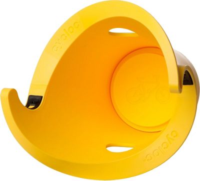 Supporto da parete per bici Cycloc Solo - giallo, giallo