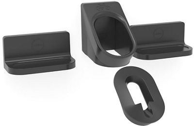 Cycloc Super Hero Wall Mounted Bike Holder - Black, Black