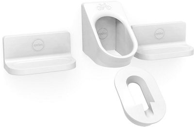 Cycloc Super Hero Wall Mounted Bike Holder - White, White