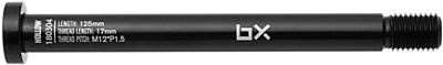 Brand-X Bolt Thru Axle - Black - 12mm - 148-180-20-M12-P1.5, Black - 12mm