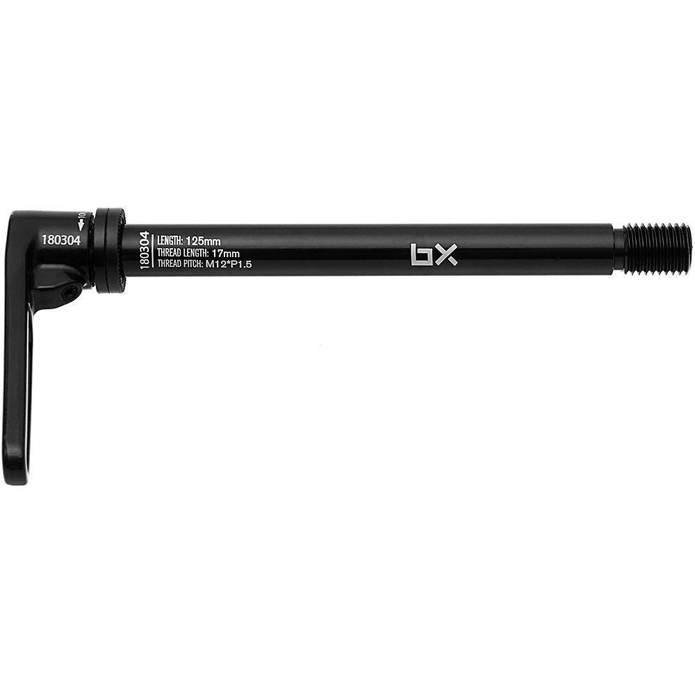 Image of Brand-X Twist Lever Thru Axle - Black - 100-146-13-M14-P1.5, Black