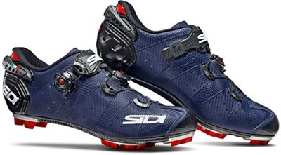 Chaussures VTT Sidi Drako 2 SRS (mates) 2019 - Matt Blue-Black - EU 45
