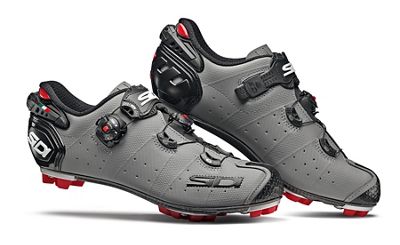 Chaussures VTT Sidi Drako 2 SRS (mates) 2019 - Matt Grey/Noir - EU 45.5