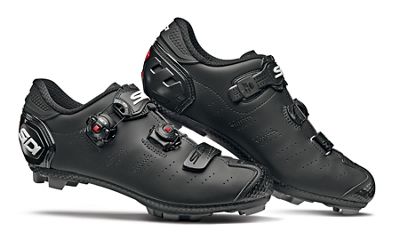 Sidi Dragon 5 SRS Matt MTB Shoes 2019 - Matt Black - EU 44.5}, Matt Black