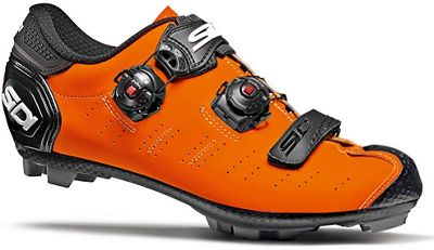 Sidi Dragon 5 SRS Matt MTB Shoes 2019 - Matt Orange-Black - EU 42.5, Matt Orange-Black