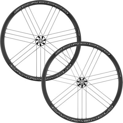 Paire de roues Campagnolo Scirocco DB BT12 (2019) - Noir - Shimano QR