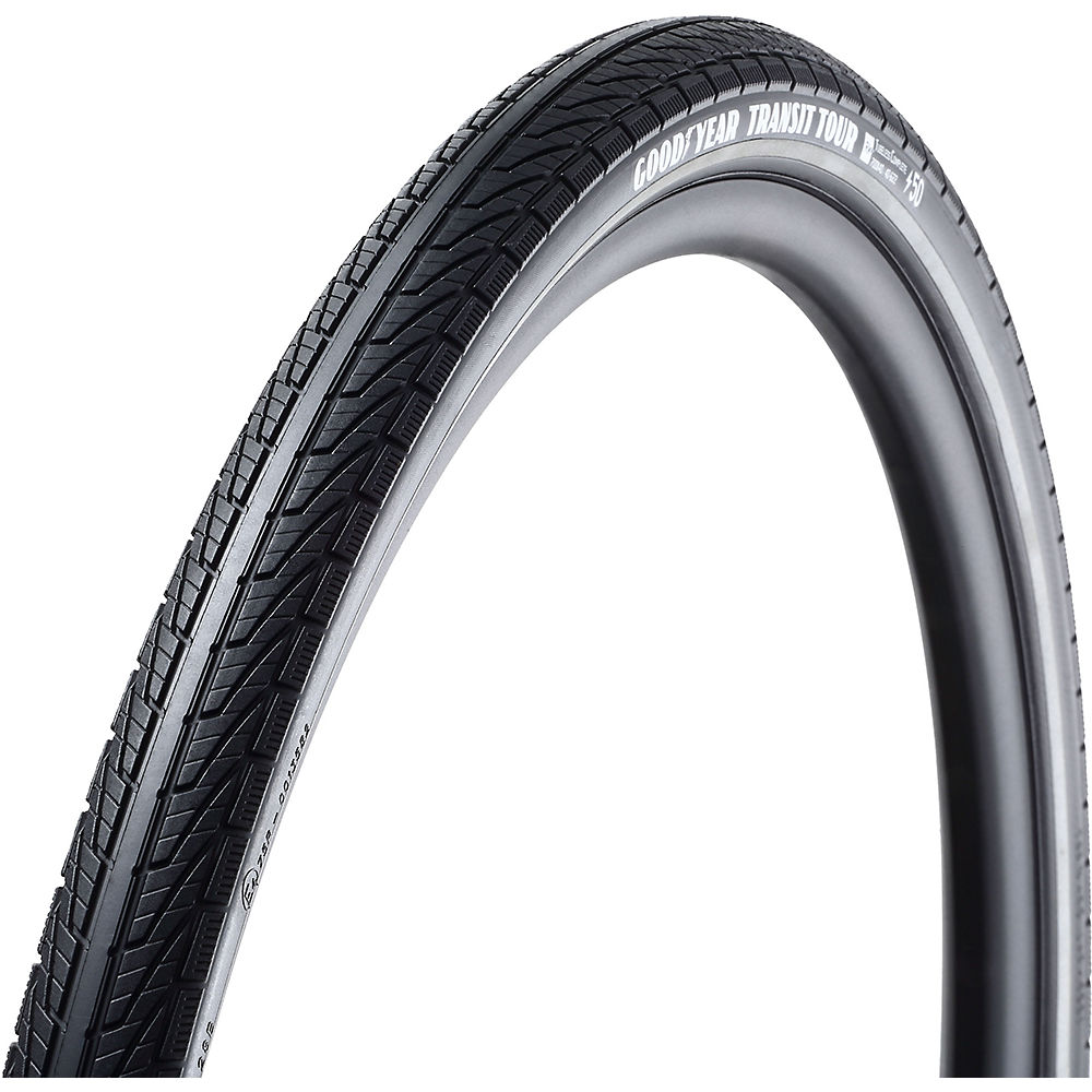 Pneu de route Goodyear Transit Tour S5 - Noir - 700c, Noir
