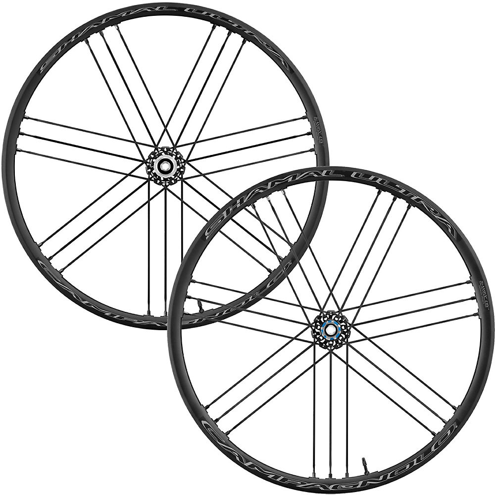 Paire de roues Campagnolo Shamal Ultra DB (2 Way Fit) - Dark Label - Shimano