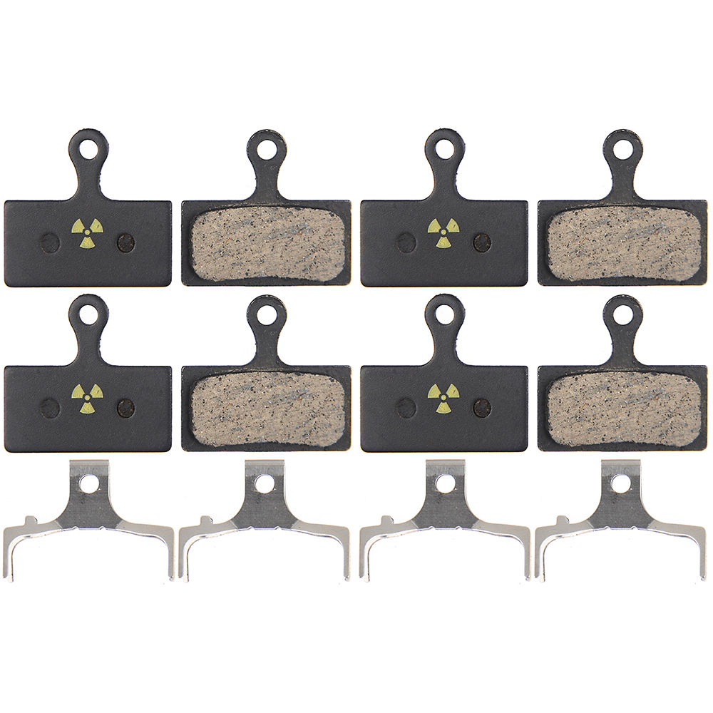 Plaquettes de frein Nukeproof Shimano XTR-XT (lot de 4, frein à disque) - Noir - Sintered, Noir