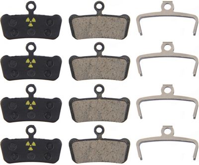 Nukeproof Avid SRAM X0 Trail Guide Brake Pads (4) - Black - Organic}, Black