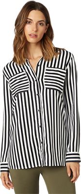 Chemise Femme Fox Racing Jail Break (manches longues) 2018 - Noir - blanc