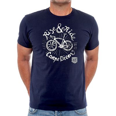 Cycology Rise and Ride T-Shirt - Marine