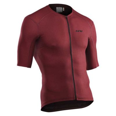Northwave Stealth Jersey  - Bordeaux - XL, Bordeaux