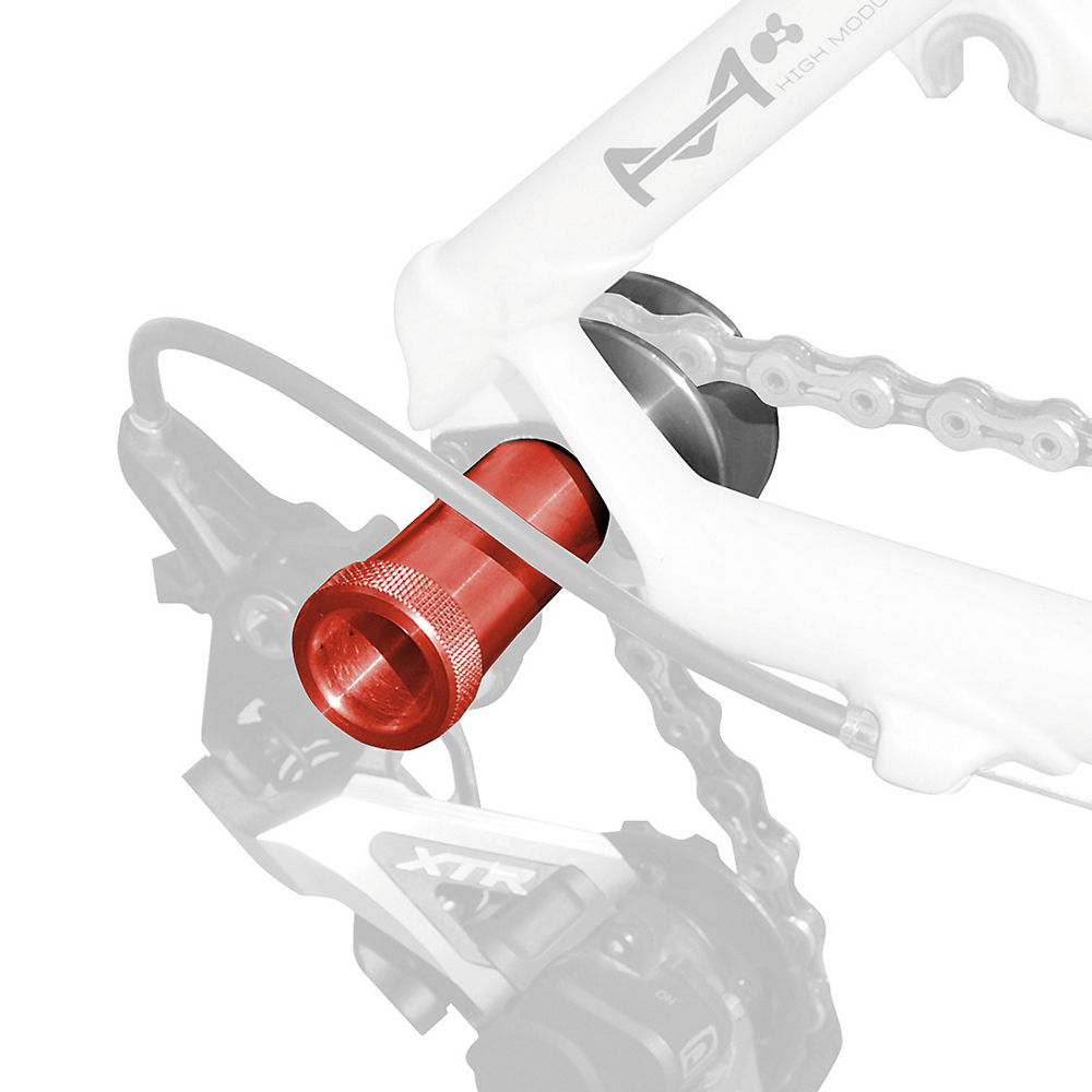 Scicon Chain Keeper - Silver- Anodized Red, Silver- Anodized Red