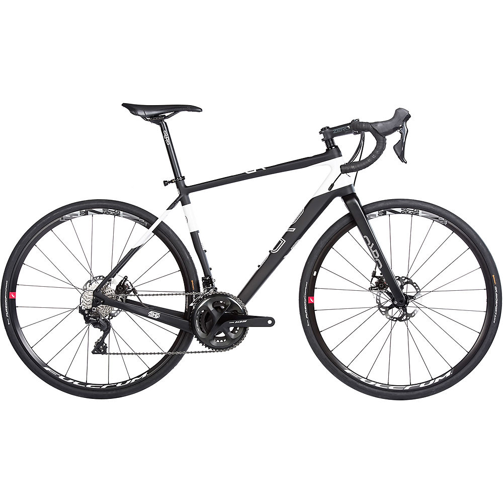 Vélo de course Orro Terra C (105) 2019 - Noir - blanc - XS