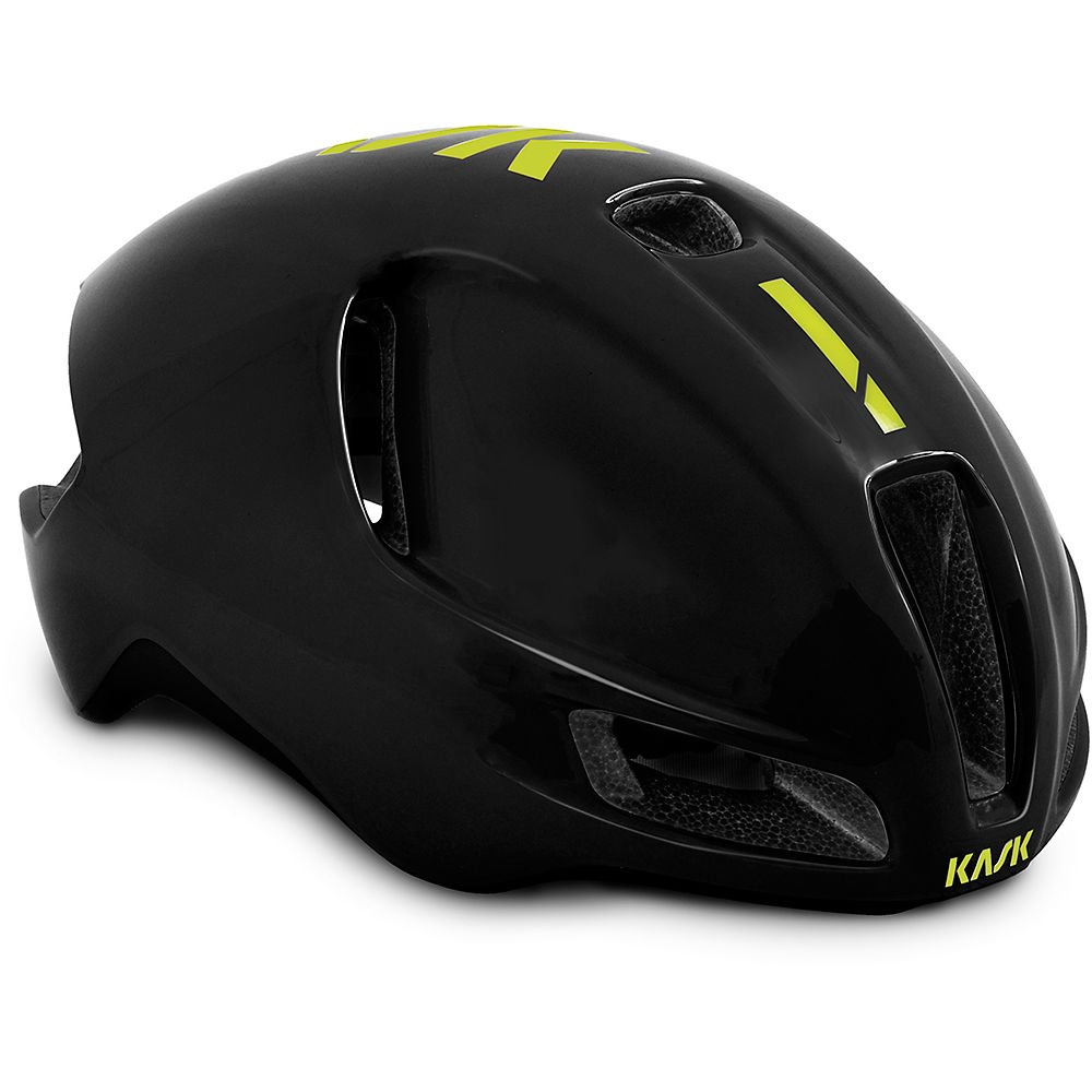 Casque de route Kask Utopia 2019 - Noir/Jaune - L