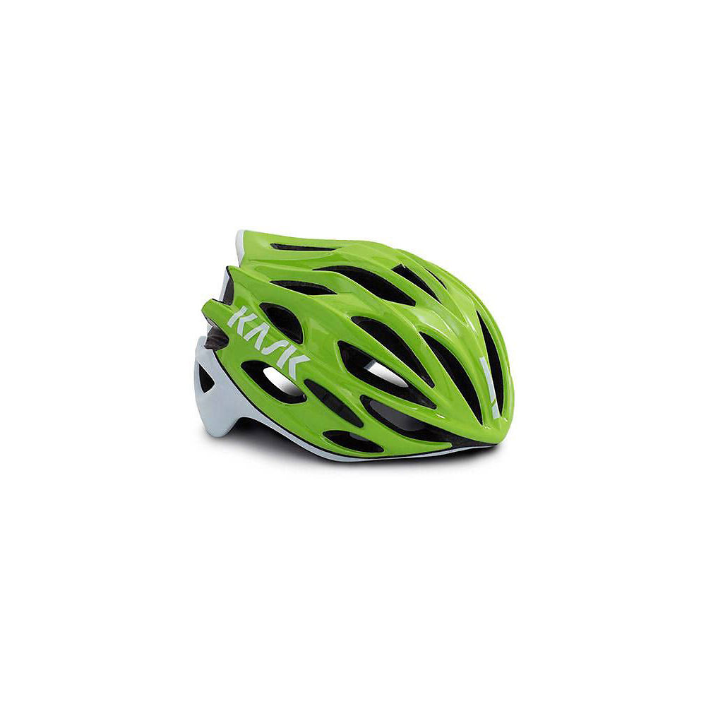 Casque de route Kask Mojito X 2019 - Lime/Blanc