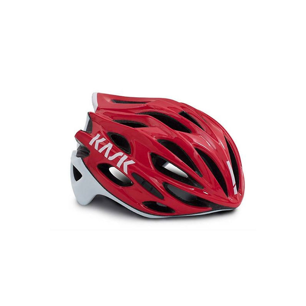 Casque de route Kask Mojito X 2019 - Rouge-Blanc