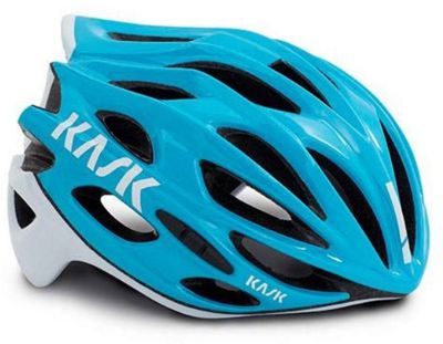 Casque de route Kask Mojito X 2019 - light blue/Blanc