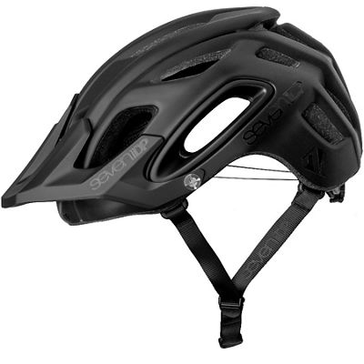 7 iDP M2 BOA Helmet 2019 - Matte Black-Gloss Black - M/L}, Matte Black-Gloss Black