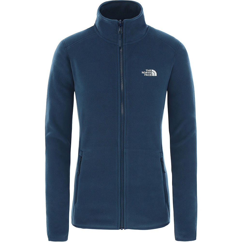 The North Face Women's 100 Glacier (Full Zip) 2018 - Blue Wing Teal