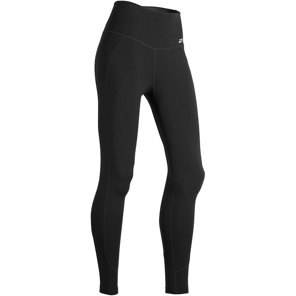 2XU Women's Hi-Rise Compression Tight - Noir/Noir - XS, Noir/Noir