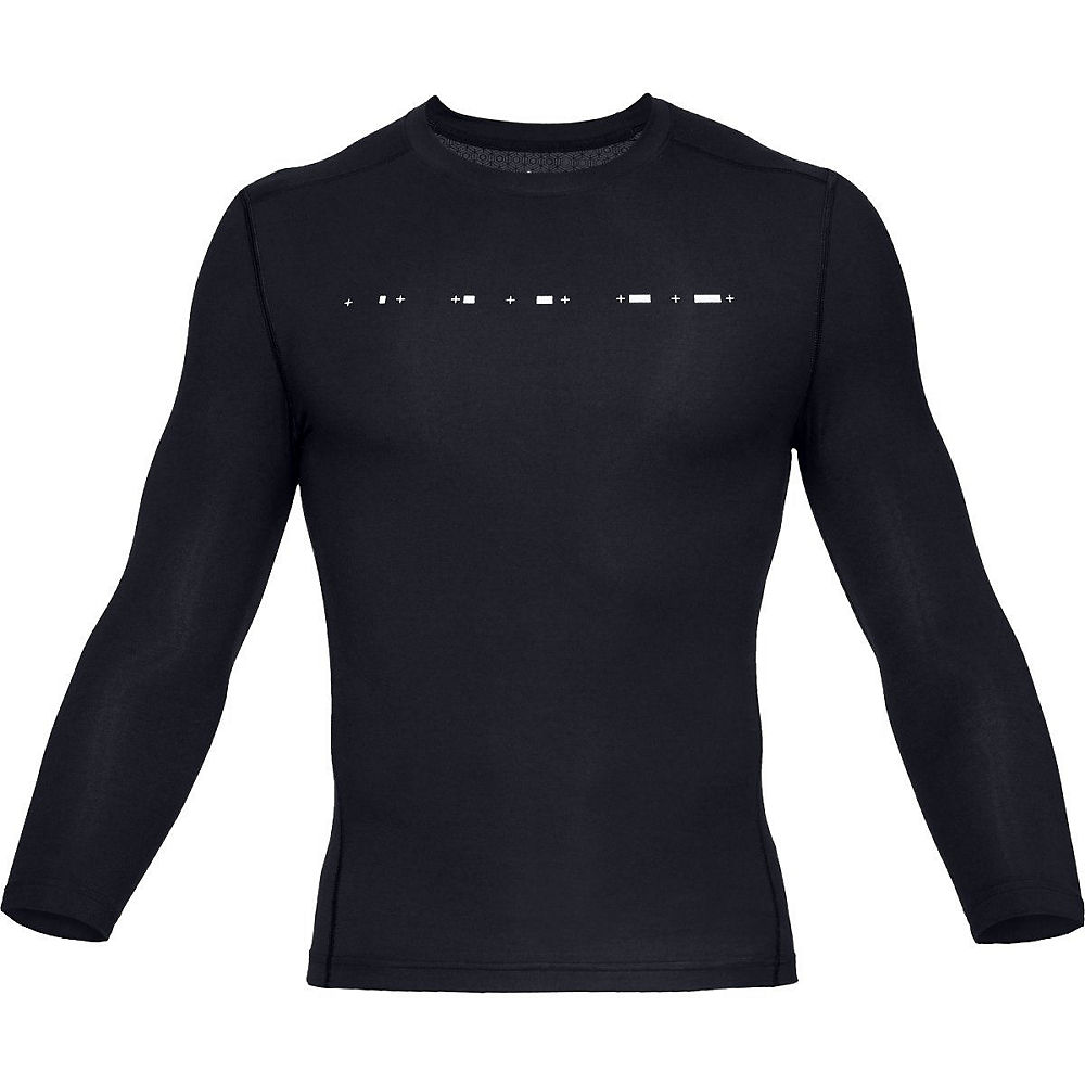 Under Armour Recovery Compression 3-4 Sleeve Top - Noir