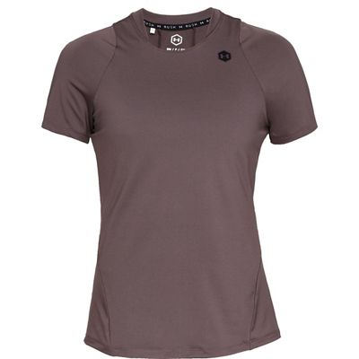 Under Armour Women's Rush SS Compression Top - Ash Taupe - XL, Ash Taupe