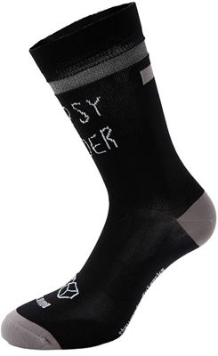 The Wonderful Socks Gypsy rider Socks - Black-Grey-Reflective