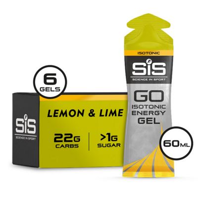 Science In Sport GO Isotonic Energy Electrolyte Gels 2018 - 6x60ml
