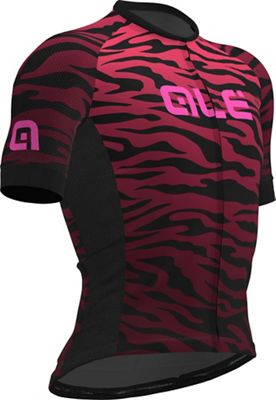 Maillot Alé Zebra (manches courtes) - Rose/Noir