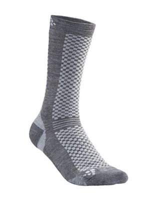 Craft Warm Mid 2-Pack Socks - Granite-Plat