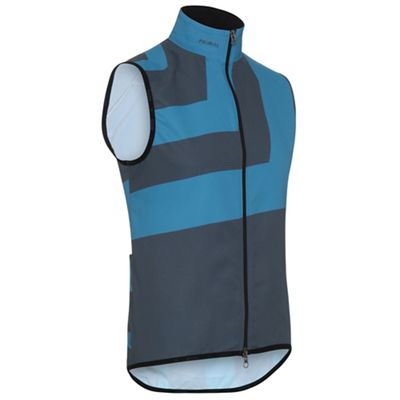 Primal Grey Slant Gilet  - Gris, Gris