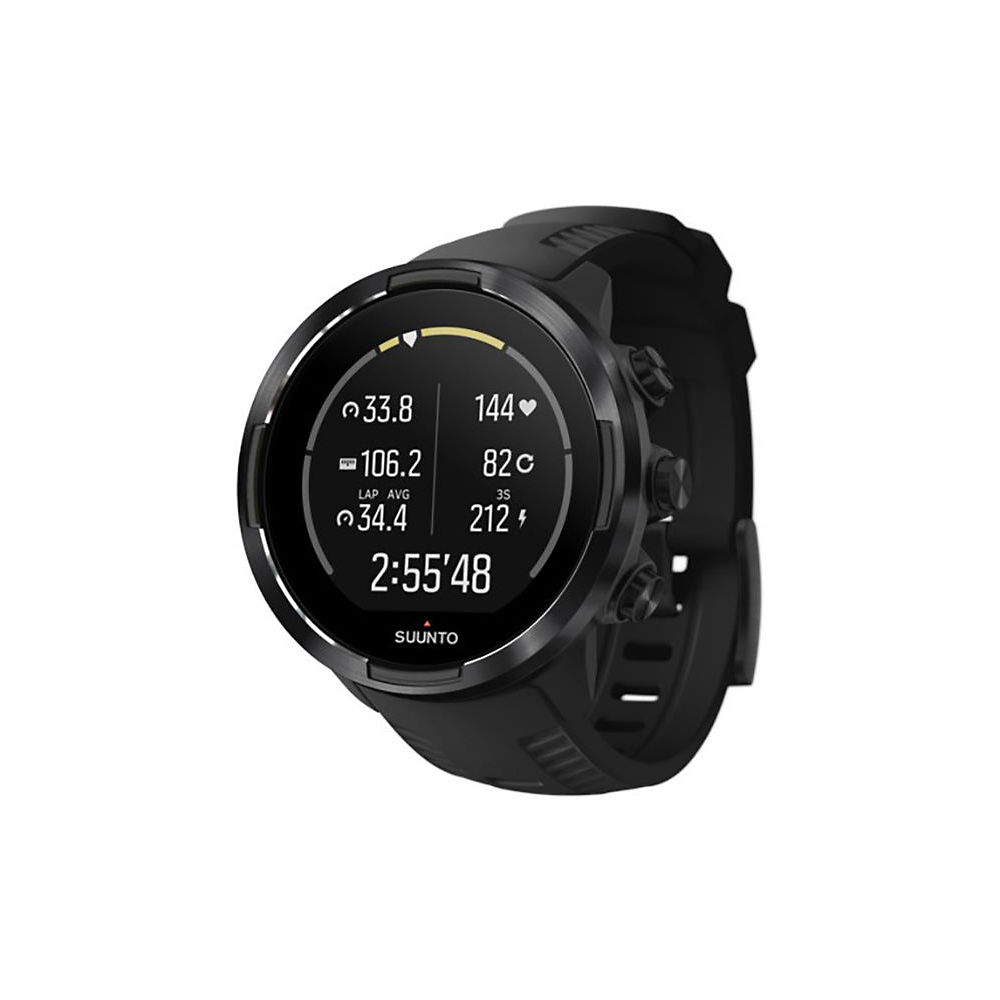 Suunto 9 GPS Multisport Watch - Negro/Negro, Negro/Negro
