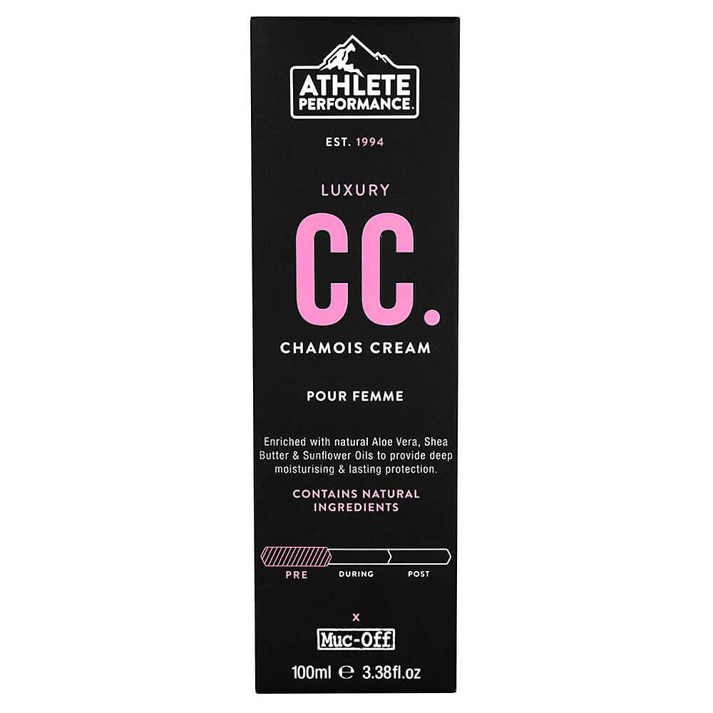 Athlete Performance Ladies Chamois Cream (100ml) - Black, Black