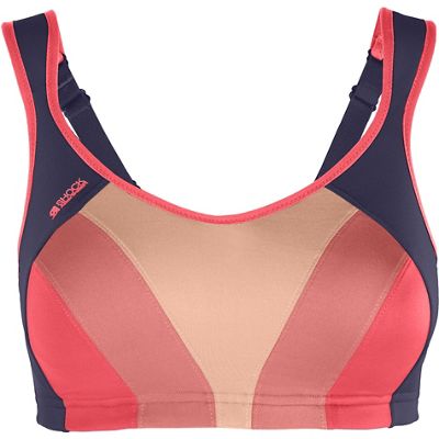 Shock Absorber Active Multi Sports Bra (Summer Fun) SS19 - Summer Fun Blue - 30F}, Summer Fun Blue