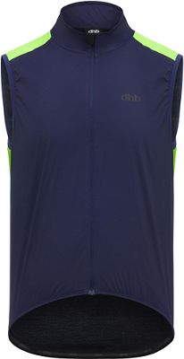 Gilet dhb Aeron Alpha Direct (sans manches) - Bleu marine/Vert