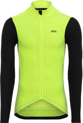 Maillot dhb Aeron Equinox (thermique) - Noir/Jaune - XS, Noir/Jaune